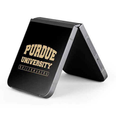 Purdue University Boilermakers Bold Galaxy Z Flip6 Skin